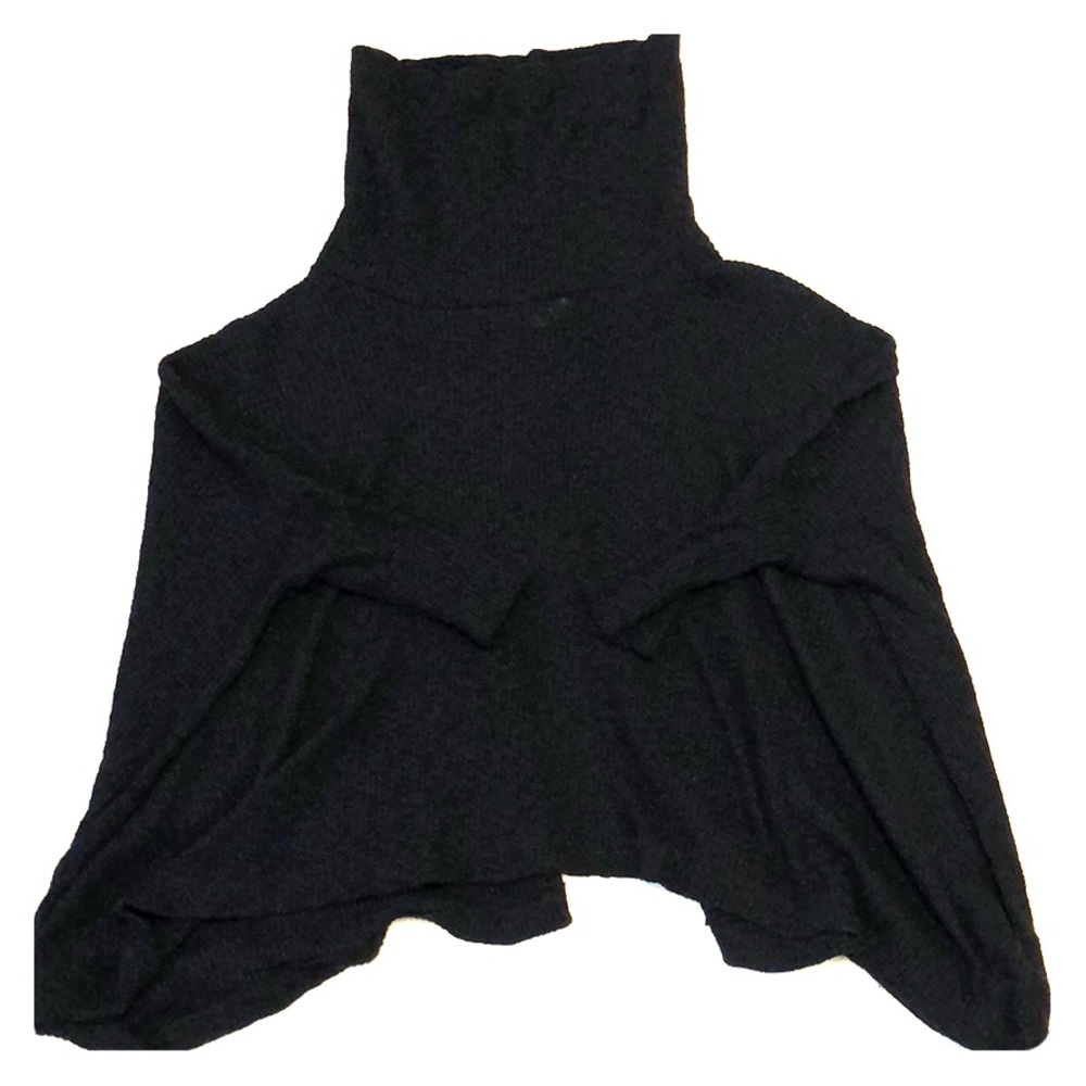 Free people open back turtleneck